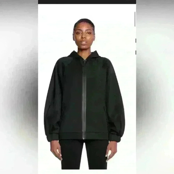 WOLFORD net overlay zip up jacket women’s size small - Picture 3 of 7